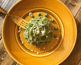 春菊のveganジェノベーゼパスタ作り方4写真