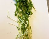 さば味噌と水菜のパスタ作り方2写真