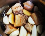 圧力鍋でとろーり豚バラ大根作り方6写真