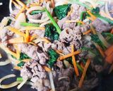 馬肉バラ肉のスタミナ焼き作り方6写真