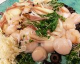 新鮮活ホタテのカルパッチョ作り方3写真