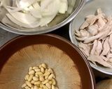 温かい豆乳スープそば作り方3写真