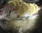 鯛の洋風姿煮…レモン添え作り方5写真