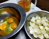 百合根が入った玉子豆腐♪作り方1写真
