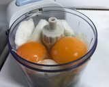 エビと生椎茸の伊達巻風たまご焼き♪作り方2写真