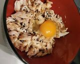 【ダイエット飯】ささみの焼肉ソースユッケ作り方2写真