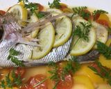 鯛の洋風姿煮…レモン添え作り方7写真