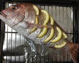 鯛のレモン姿焼き作り方3写真