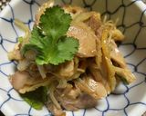 播州名物 ひねポン パクチー和え作り方7写真