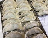 セロリの葉とお豆腐のビーガン餃子作り方5写真