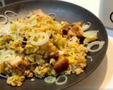 激ウマ！黒にんにくと豚の角煮チャーハン作り方13写真