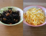 ひじきの煮物で混ぜご飯作り方1写真