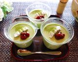 余りの抹茶シロップで!とろ〜り抹茶プリン作り方7写真