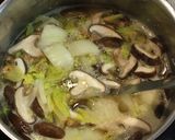 干し海老と白菜と豆腐の生姜中華煮作り方4写真