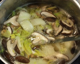 干し海老と白菜と豆腐の生姜中華煮作り方4写真