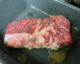 特売牛ステーキ肉を美味しく焼く方法作り方3写真