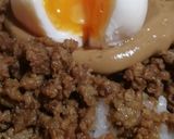 キャラメリゼしたお肉のそぼろ丼作り方7写真