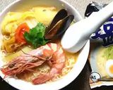 勝手気まま具沢山塩ラーメン。作り方7写真