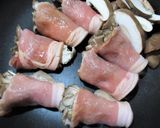 まいたけ巻き巻き、かんたん蒸し料理作り方3写真