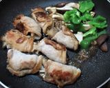 まいたけ巻き巻き、かんたん蒸し料理作り方4写真