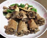 まいたけ巻き巻き、かんたん蒸し料理作り方5写真
