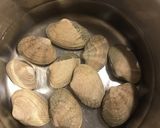 簡単 きのことあさりの豆乳味噌汁作り方2写真