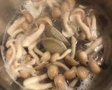 簡単 きのことあさりの豆乳味噌汁作り方3写真