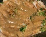 豚肉の豆苗巻き焼き　甘みそごまだれ♪作り方7写真