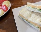 厚焼き卵サンド 白だしとみりんの味付け作り方6写真