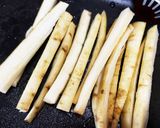 居酒屋メニュー ごぼうの唐揚げ作り方1写真