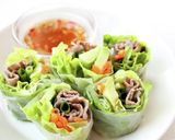 簡単手軽に【生春巻き（アボカド＆ビーフ）作り方7写真