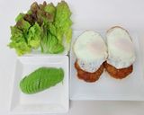 食べたらロコモコ！畳むだけ♡おにぎらず作り方2写真