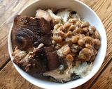 納豆とブリの照り焼き丼作り方2写真