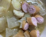 余ったおでんで和風おでんパスタ作り方2写真
