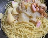 余ったおでんで和風おでんパスタ作り方4写真