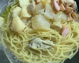 余ったおでんで和風おでんパスタ作り方5写真