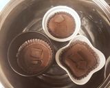 バレンタインに♡ダブルチョコ蒸しパン作り方5写真