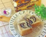 折り込みなし☆チョコマーブル食パン♪作り方16写真