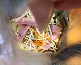 ポリ袋でつくる焼きそば作り方4写真