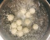 豆腐のみたらしだんご山椒ナッツ塩がけ作り方3写真