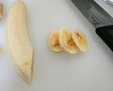 超ヘルシー！バナナと卵deパンケーキ作り方3写真