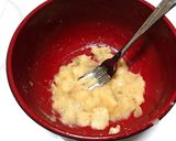 超ヘルシー！バナナと卵deパンケーキ作り方4写真