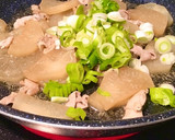 豚薄切り肉と大根の炒め煮　作り置きOK作り方4写真