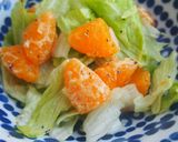 温州みかんとレタスのさっぱりサラダ♪作り方4写真