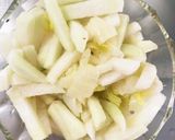 全てレンジ即出来白菜大根ゆず甘酢漬け作り方9写真