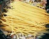 お鍋1つでベーコンときのこのスープパスタ作り方6写真