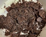 簡単！ミキサ一！本格濃厚チョコのテリーヌ作り方3写真