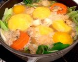 コーン餃子 味噌鍋 バターやラー油で作り方6写真