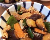 ゴマ香る☆豚肉と茄子とピーマンの味噌炒め作り方7写真