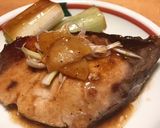 バター風味のブリの照り焼き作り方19写真